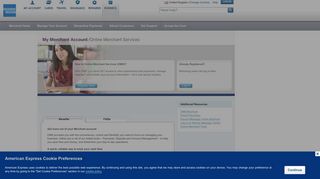 American Express Merchant - UK - Manage Your Account?