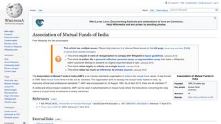 Association of Mutual Funds of India - Wikipedia