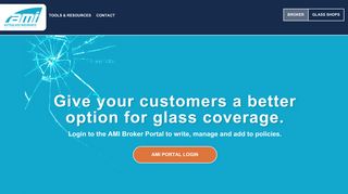 AMI Broker Portal | Give your customers a better option for glass ...