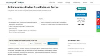 Amica Insurance Review: Great Rates and Service | ValuePenguin