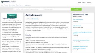 Work at Amica Insurance | CareerBuilder