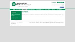 New Service - Amicalola Electric Membership ... - Amicalola EMC