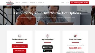 888-997-1899 Customer Support: Bill Pay | Amigo Energy