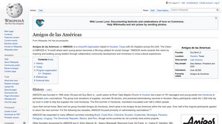 Amigos de las Américas - Wikipedia