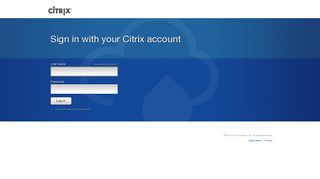 Citrix Login