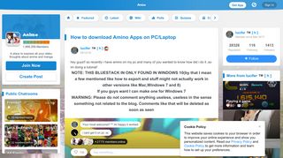 How to download Amino Apps on PC/Laptop | Anime Amino