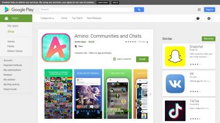 Amino: Communities and Chats - Apps on Google Play