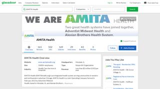 Working at AMITA Health | Glassdoor