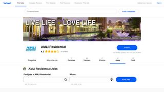 Jobs at AMLI Residential | Indeed.com