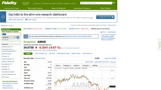 AMNB | Stock Snapshot - Fidelity