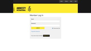 Member Log In - Amnesty International Kenya