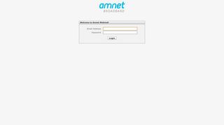 Amnet Webmail - Amnet Broadband