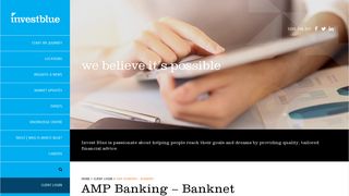 AMP Banking - Banknet | Invest Blue