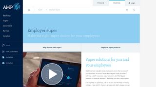 Superannuation for Employers and Businesses - AMP