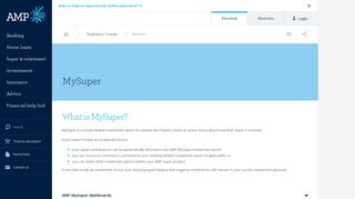 MySuper - AMP