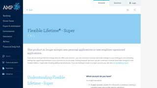 Know more about your AMP Flexible Lifetime Super® - AMP