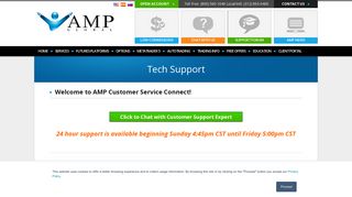 Tech Support - AMP Futures