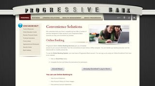 Online Banking - Progressive Bank