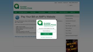 Alameda Municipal Power - Pay Online