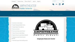 Employees / Homepage - Amphitheater Public Schools