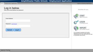 Amphitheater Public Schools - Employment Application - applitrack.com