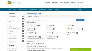 How do I login to my Control Panel? - Knowledgebase - AmpleHosting ...