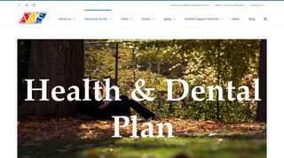 Health and Dental Plan – Alma Mater Society