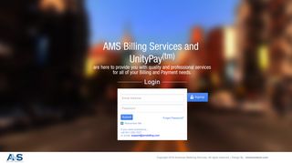 AMS Billing Services - AMS WebPM