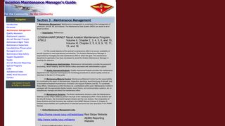 Aviation Maintenance Manager's Guide | Section 3 Maintenance ...