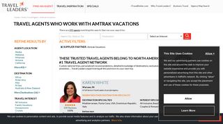 Travel agents who work with Amtrak Vacations | Travel Leaders