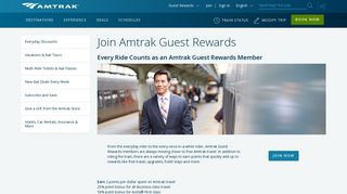 Join Amtrak Guest Rewards | Amtrak