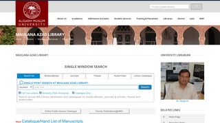 Maulana Azad Library - Aligarh Muslim University