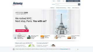 Amway: Homepage