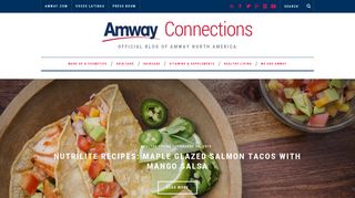 Amway Connections: Amway Products Blog on Healthy Living