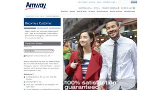 Become a Customer - Amway