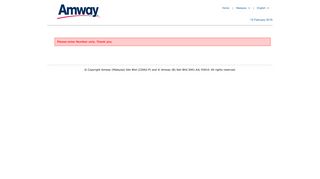 Amway Malaysia - SSO