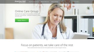 Online Care Group - American Well for Providers