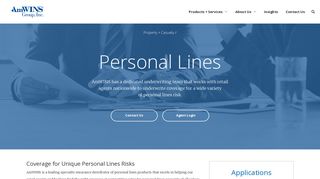 Personal Lines Insurance | AmWINS
