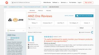 AMZ.One Reviews 2018 | G2 Crowd
