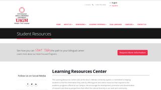 Student Resources | Ana G. Méndez University