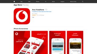 Ana Vodafone on the App Store - iTunes - Apple