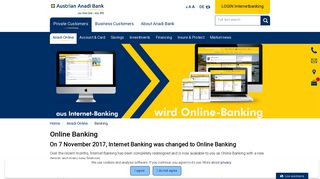 Online Banking | Austrian Anadi Bank AG