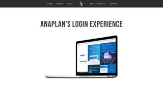 Anaplan: Login — Cat Lagman Peete