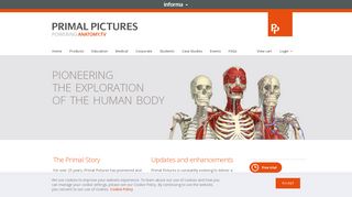 Primal Pictures 3D human anatomy medical software