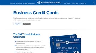 Business Credit | Amarillo National Bank