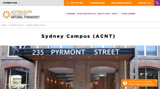 Nutrition, Naturopathy & Massage Courses Sydney | ACNT