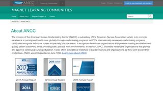 About ANCC - Magnet Learning Communities