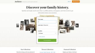 Genealogy & Family History | Search Family Trees & Vital Records
