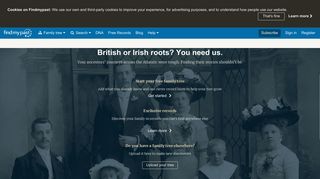 Trace your Family Tree Online | Genealogy & Ancestry from ...
