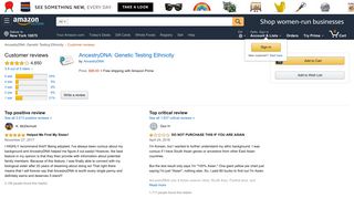 Amazon.com: Customer reviews: AncestryDNA: Genetic Testing Ethnicity